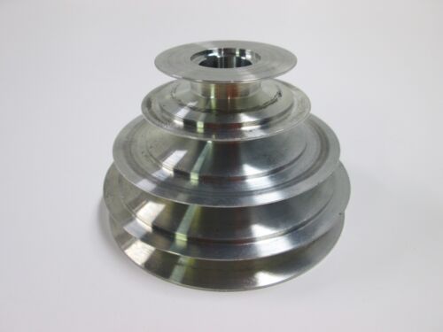 4-Step Cone Pulley 3/4" Keyed Bore; Replacement for Lathe Drill Press Scroll Saw - Picture 2 of 7