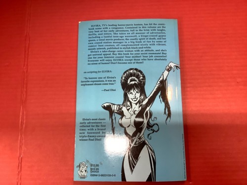 Elvira Mistress of the Dark: Comic Milestones Paperback Book - Picture 4 of 5
