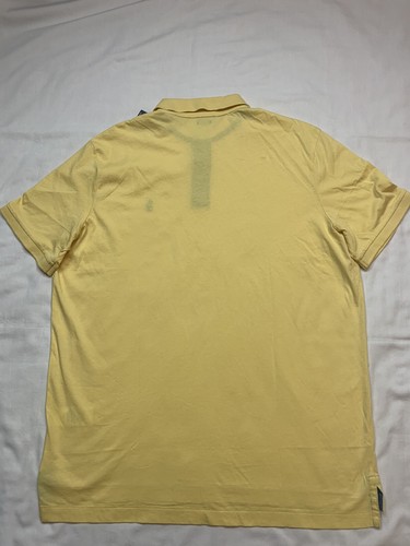 Polo Ralph Lauren Mens Shirt Yellow Size L Classic Fit Knit Solid Polo $85 - Picture 8 of 10