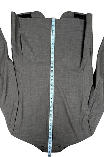 Theory Men's New Bowery Two Button Blazer Jacket, Gray Heather Wool Blend 40 R - Picture 7 of 13