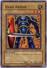 Hard Armor - LOB-074 - Common - Unlimited Edition x3 - Lightly Played