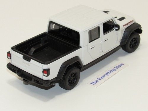 WELLY JEEP GLADIATOR RUBICON PICK UP WHITE 1:27 SCALE RARE FIND FREE USA SHIP - Picture 2 of 4