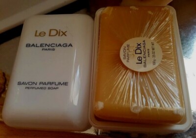 ❤️BALENCIAGA SET LE DIX EDT 1.7oz 50ml.AND BAR SOAP IN GIFT BOX