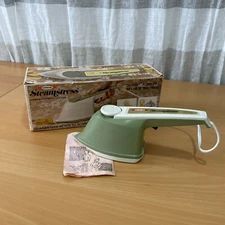 Osrow Steamstress 1973 Vintage SB15 Fabric Steam Iron Original Packaging NOS