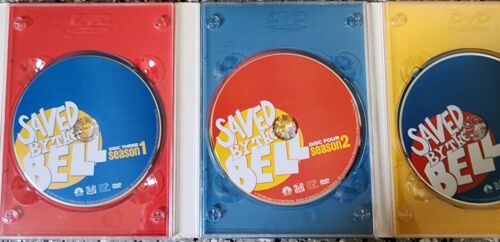 Saved By The Bell - Seasons 1 & 2 DVD 5 Disc Set NBC Studios- Rare - Picture 5 of 5