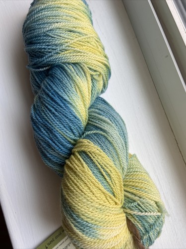 Backyard Fibers 2 Ply SoSoft Fingering Yarn 100% Merino Wool Suns Up 4 Oz 530 Yd - Picture 5 of 10