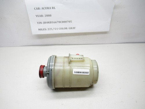 2004 - 2008 Acura RL Power Steering Reservoir Tank 53701-SDA-A01 OEM - Picture 1 of 5