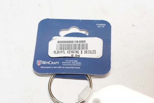 New WinCraft/MLB BALTIMORE ORIOLES METAL KEY RING - ALUMINUM 52699118 Ships FREE - Picture 5 of 5