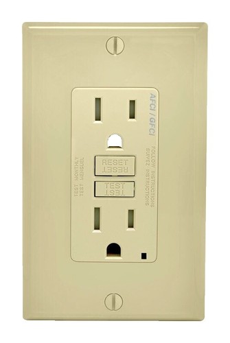 Prise USB Leviton Decora 15A – Type A Et C – Marron – Inviolable – T5633-B