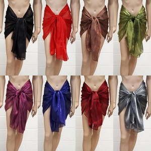 sheer sarong skirt