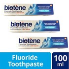 Biotene Fluoride Dry Mouth Fresh Mint Original Toothpaste 100ml-Pack Of 3