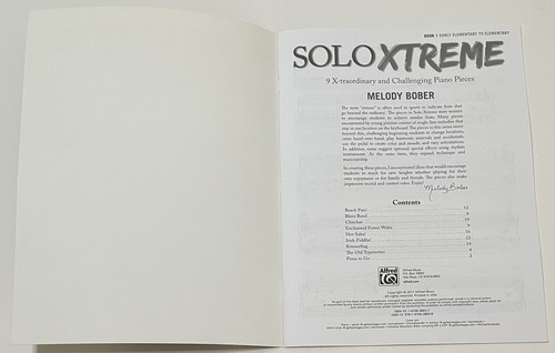 Solo Xtreme: 9 X-Traordinary & Challenging Piano Pieces Book 1 Sheet Music 46097 - Picture 2 of 5
