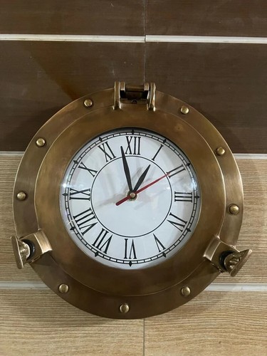 Nautical Ship Porthole Wall Clock Perfect Christmas Gift Ideas For Home Decor - Picture 9 of 18