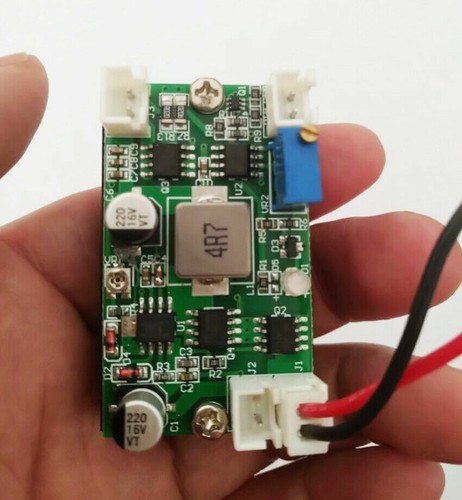 NOWOŚĆ 5A Dioda laserowa Sterownik prądu stałego - Grawer 1-5W - TTL - 12V - Wentylator - Zdjęcie 2 z 3