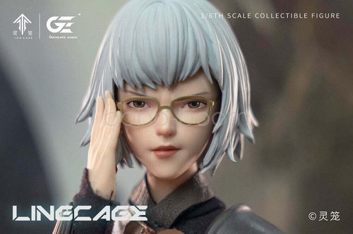 IN STOCK Genesis Emen LL-BYK02 Ling Cage Bai Yuekui 1/6 Action Figure Model - Picture 4 of 13