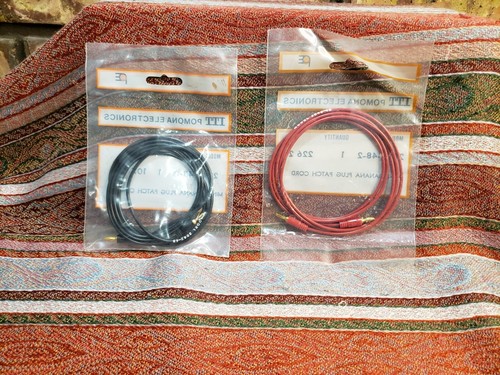 Mini Banana Patch Cord Set 1 NEGRO (2842-48-0) 1 ROJO (2842-48-2) Gran Precio - Imagen 16 de 16