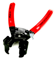 New Snap-on™ PWCHHD7 RED Soft Grip 7" Inline Wire Stripper / Cutter USA