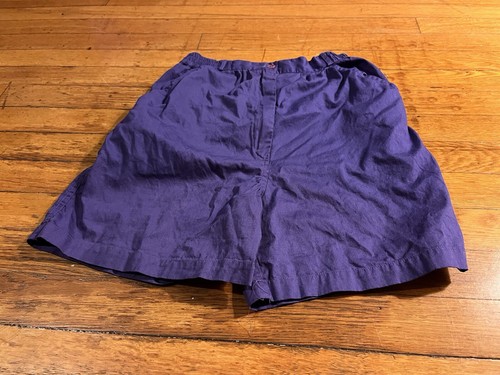 VINTAGE Esprit Sweet Baby Jane Shorts Women’s 9 Purple 80s - Picture 2 of 10