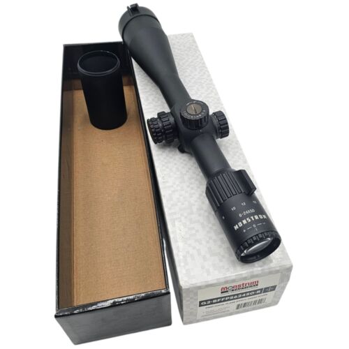 Monstrum G2 6-24x50 First Focal Plane FFP Rifle Scope G2-BFFPS62450-R w/ Box
