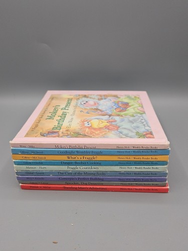 Lot 9 Vintage Fraggle Rock Hardcovers Jim Henson's Muppets Sprocket Dog Weekly