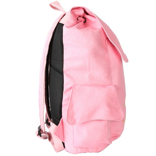 Sailor Moon Pink Canvas Backpack Rucksack Shoulder Bag Girls School Book Bag - Picture 3 of 4