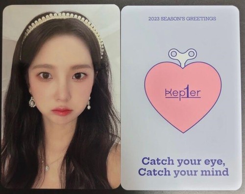 Kep1er 2023 SEASON'S GREETING KTOWN4U Official Photocard xiaoting mashiro yujin - Bild 2 von 11