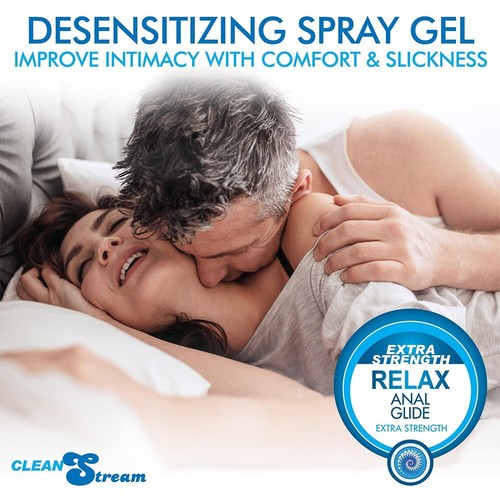 CleanStream RELAX EXTRA STRENGTH Anal Lubricant Desensitizing Ass Lube 130ml - Picture 3 of 6