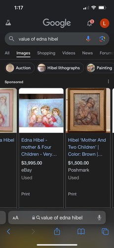 Edna Hibel ORIGINAL artwork .. Signed Numbered W Paperwork From 1981 - Died 2014 - Picture 13 of 21