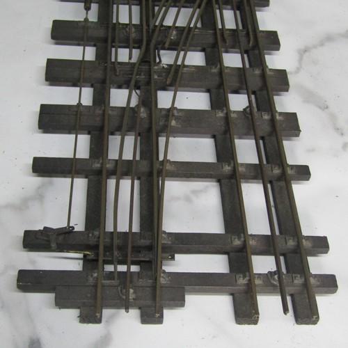 Bassett Lowke O Gauge 3 Rail Track All Brass Double Crossover With Rods - Picture 4 of 4
