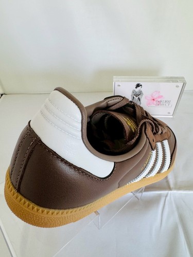 adidas Originals Samba OG IE6522 Earth Strata White Gold Metallic Women's Size - Picture 23 of 24