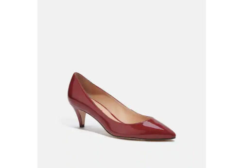 Coach Sloane Pump Shoes Cherry Size 6 - Afbeelding 1 van 5