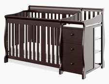 sorelle sedona crib and changer espresso
