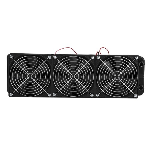 CPU Cooler Digital Display Fan G1/4 Thread Heat Row Radiator fr Desktop Computer