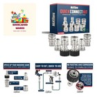 Pressure Washer Quick Connect Kit, M22-14mm to 3/8" Male Female Quick Disconn...