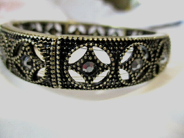 ★SENTIMENTS★ NO.617 [BURNISH] BRACELET Adjustable Stamped Leather Cuff Bracelet — Alison Kelley Designs
