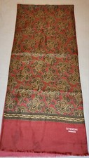 Authentic Givenchy Monsieur Reversible Silk/wool Scarf