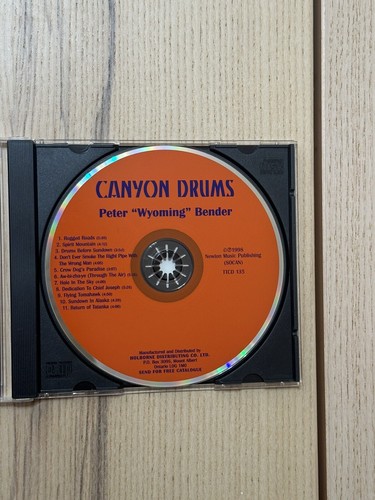 Peter "Wyoming" Bender : Canyon Drums CD - Picture 7 of 8