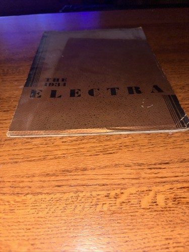 1934 Springdale Pennsylvania High School Yearbook The Electra - Picture 2 of 12