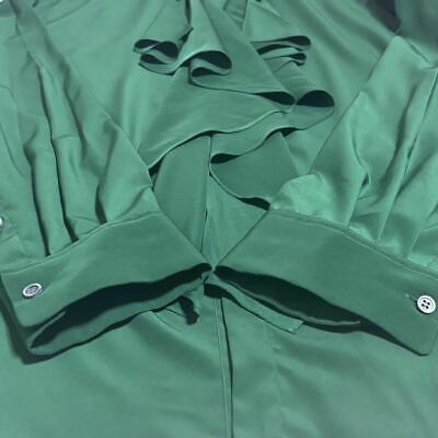 LAD MUSICIAN 21AW Frill Shirt Green Try-On Only Limited LAD MUSICIAN 21AW Frill Shirt Green Try-On Only Limited