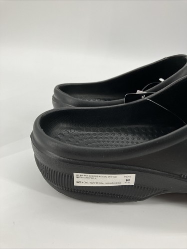 Zuecos forrados FOCO zapatos sin cordones Cleveland Browns negros medianos 9-10 NFL - Imagen 9 de 12