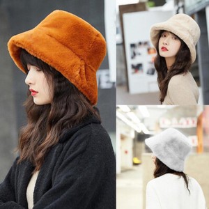 US Winter Women Fluffy Plush Bucket Hat Ladies Solid Warm Faux Fur Fisherman Cap US Winter Women Fluffy Plush Bucket Hat Ladies Solid Warm Faux Fur Fisherman Cap