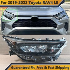 LED Headlight for 2019 2020 2021 2022 Toyota RAV4 LE Black Passenger Right Side