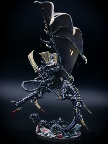 **COMMISSION** Winged Hive Tyrant Tyranids Warhammer 40k - Picture 4 of 6