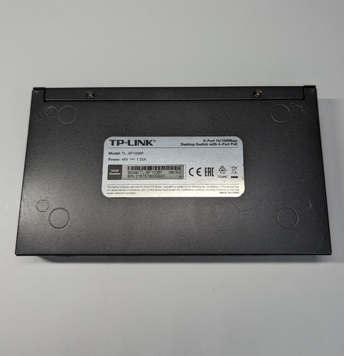 TP-LINK Technologies TP-Link (TL-SF1008P) 8-Ports External Switch (No Pwr Adptr) - Photo 5/5