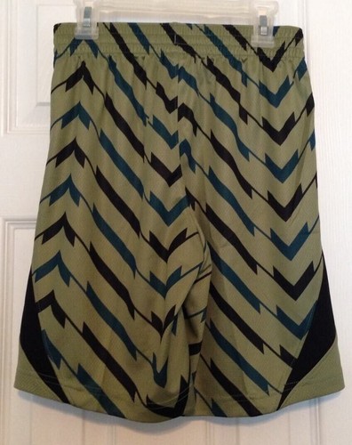 Nike Jungen Avalanche Printed Basketball Dri-Fit Shorts (832513-387) grün Gr. M - Bild 3 von 4