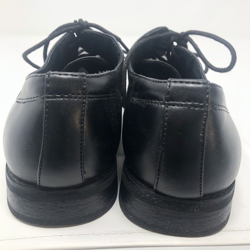 Apt. 9 Derby Oxford elegante Schuhe Andrew schwarz einfache feste Spitze Herren 9 Schnürschuhe - Bild 7 von 10