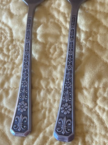 You Choose! Interpur Stainless Korea 8 Petal Flower Florenz Flatware - Picture 6 of 16