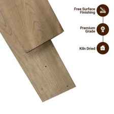 Cherry Hardwood 8/4 Lumber Board  Prime Grade  10 Bd. Ft  S4S  Kiln Dried