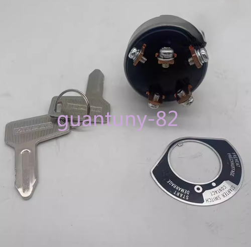 For Yanmar Excavator Ignition Switch Starter Lock Start Up With Preheating - Picture 3 of 6