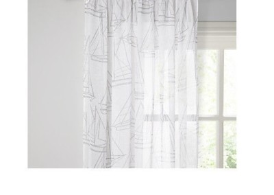John Lewis playa náutica Cortina Voile Tela velero plan de 153cm de ancho